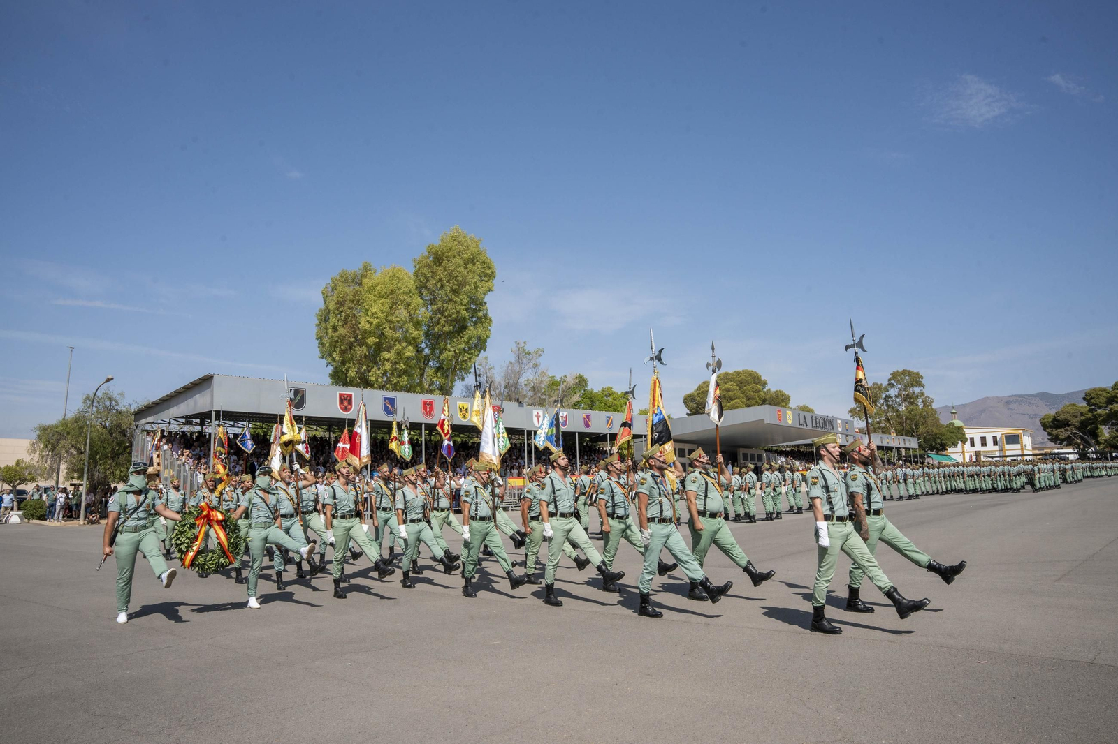 El CV (105) aniversario fundacional de la Legión