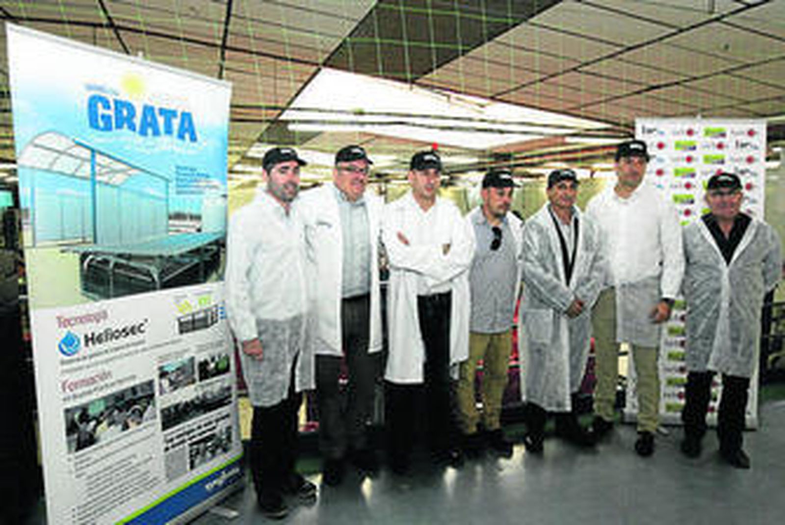 Representantes de Syngenta y de AgrupaAdra explicaron ayer las líneas básicas de su acuerdo de colaboración.