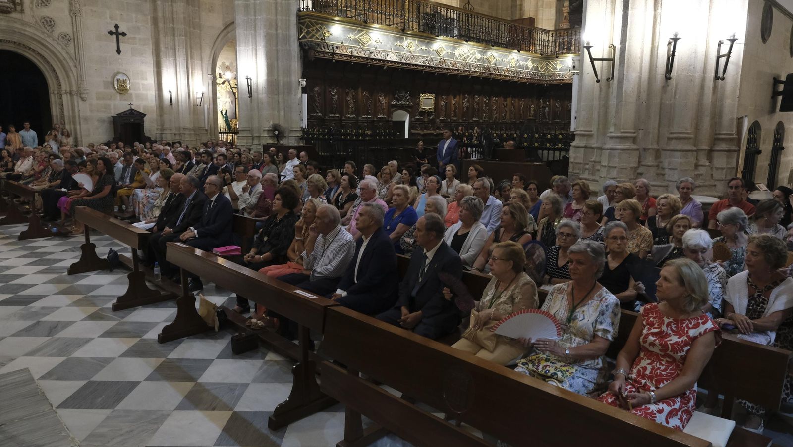 Pregón de la Virgen del Mar en la Catedral de Almería, en imágenes
