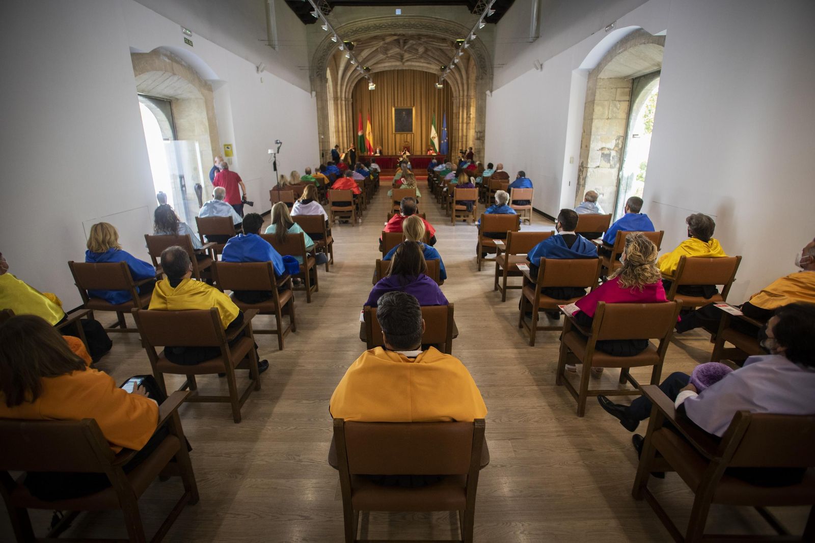 Apertura del curso 2021/2022 en el Crucero del Hospital Real.
