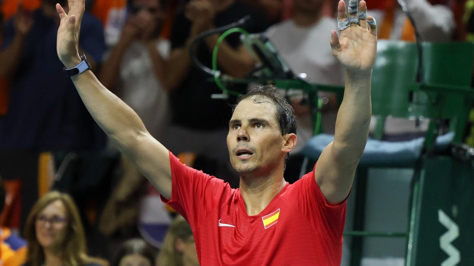 El homenaje a Rafa Nadal, en fotos