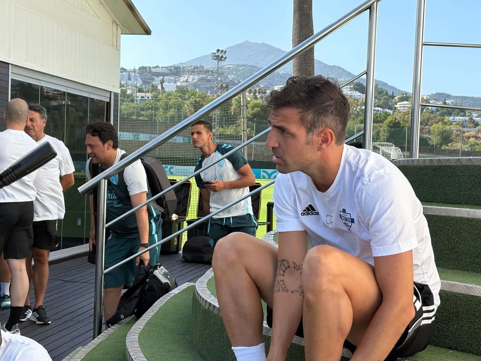 Cesc Fábregas y Fekir, entre los VIPS de Marbella antes del Málaga CF-Al-Wrakh