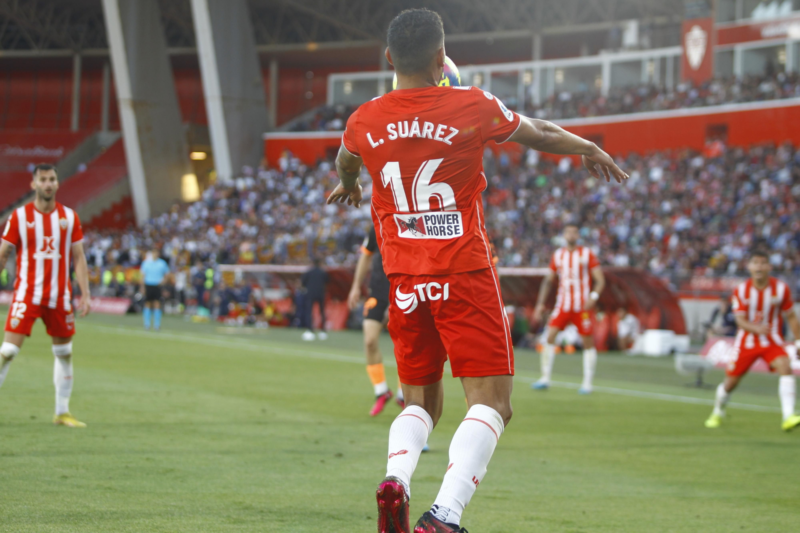 Fotogalería del partido de la Liga Santander, U.D. Almería-Valencia