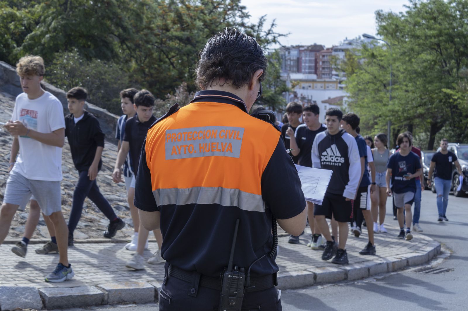 Imágenes Simulacro de Tsunami en el Colegio Funcadia Huelva