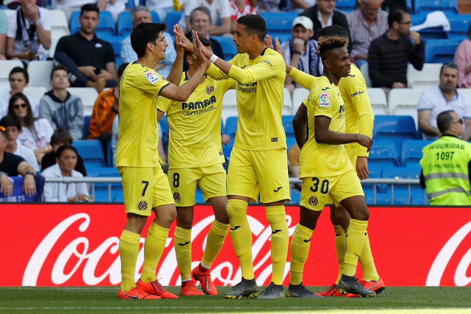 El Real Madrid - Villarreal, en imágenes