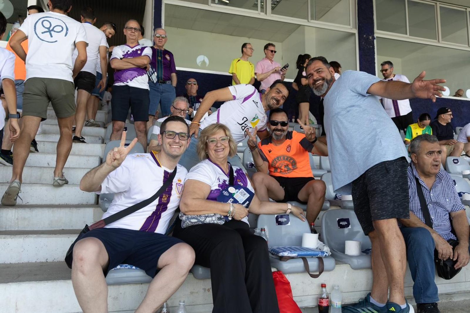 Las mejores imágenes del partido Real Jaén- Atlético Central