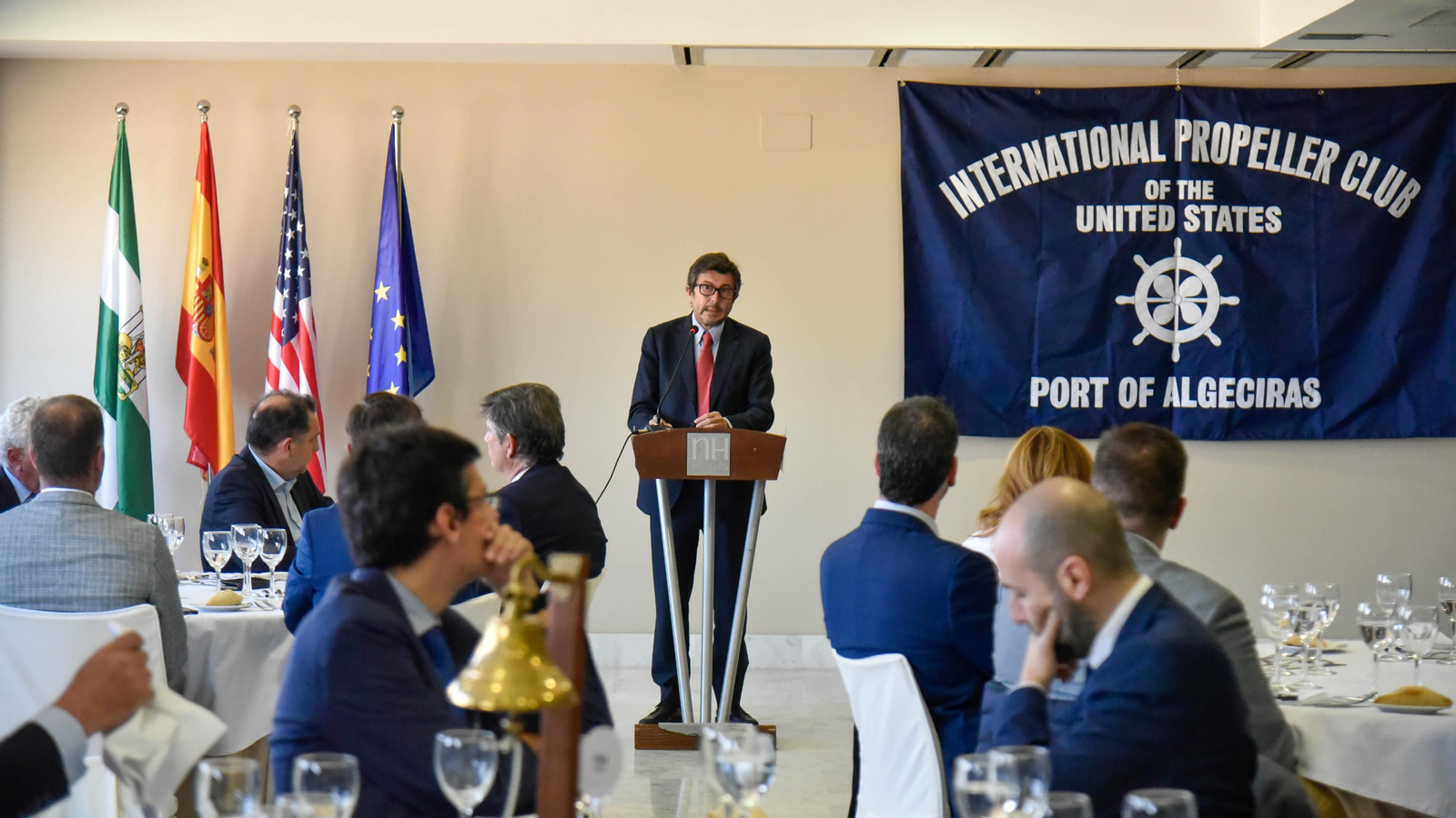 Almuerzo-coloquio del Propeller Club Algeciras con el presidente de Puertos del Estado