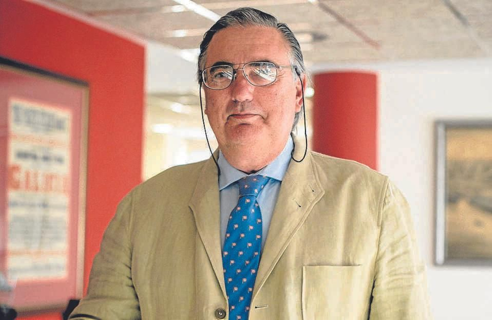 José Antonio Portillo, uno de los responsables de la Agencia Marítima.