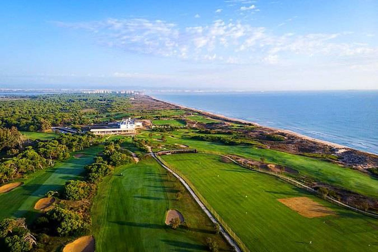 Campo de golf de El Saler, en Valencia, escenario del Europeo