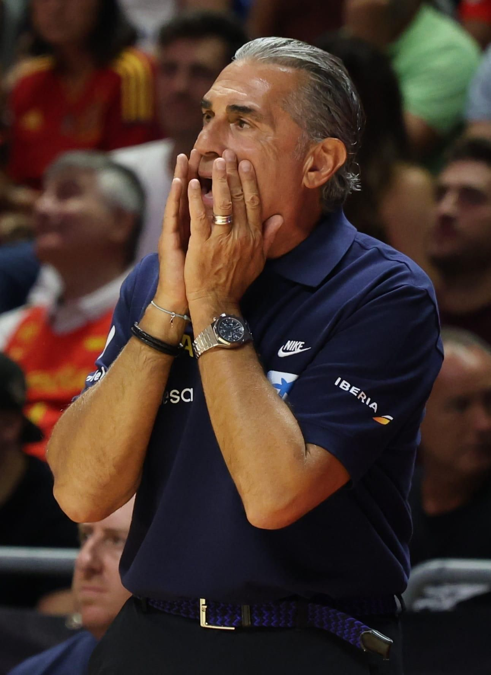 España-Portugal, preparación del Eurobásket en Málaga, en fotos