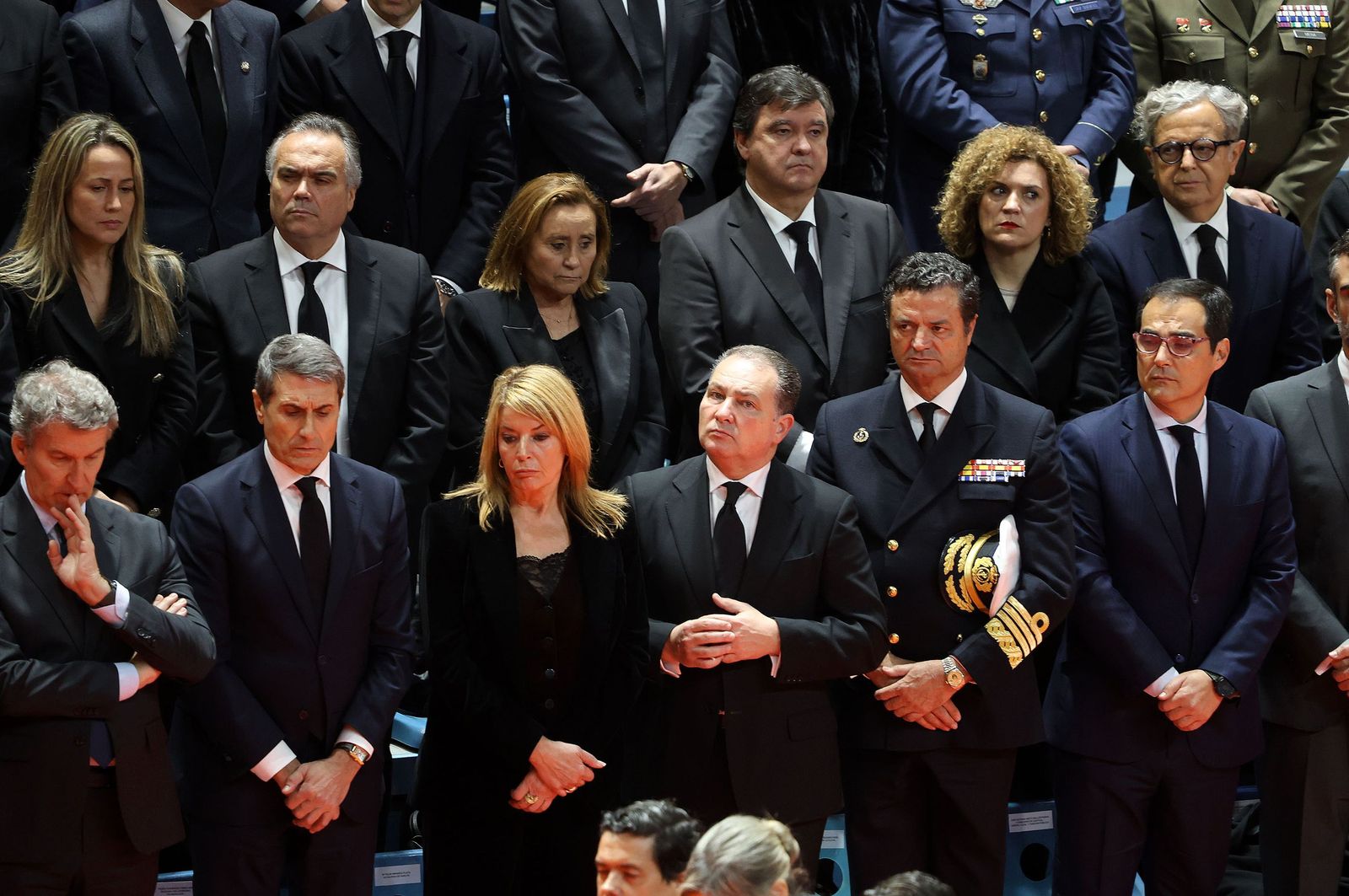 Fotografías de la misa funeral por las víctimas del accidente de tren en Adamuz
