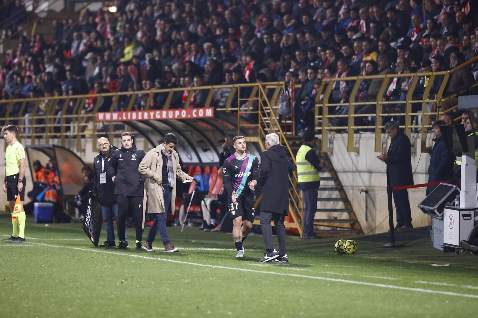 Cultural Leonesa-Málaga CF: Las fotos del partido