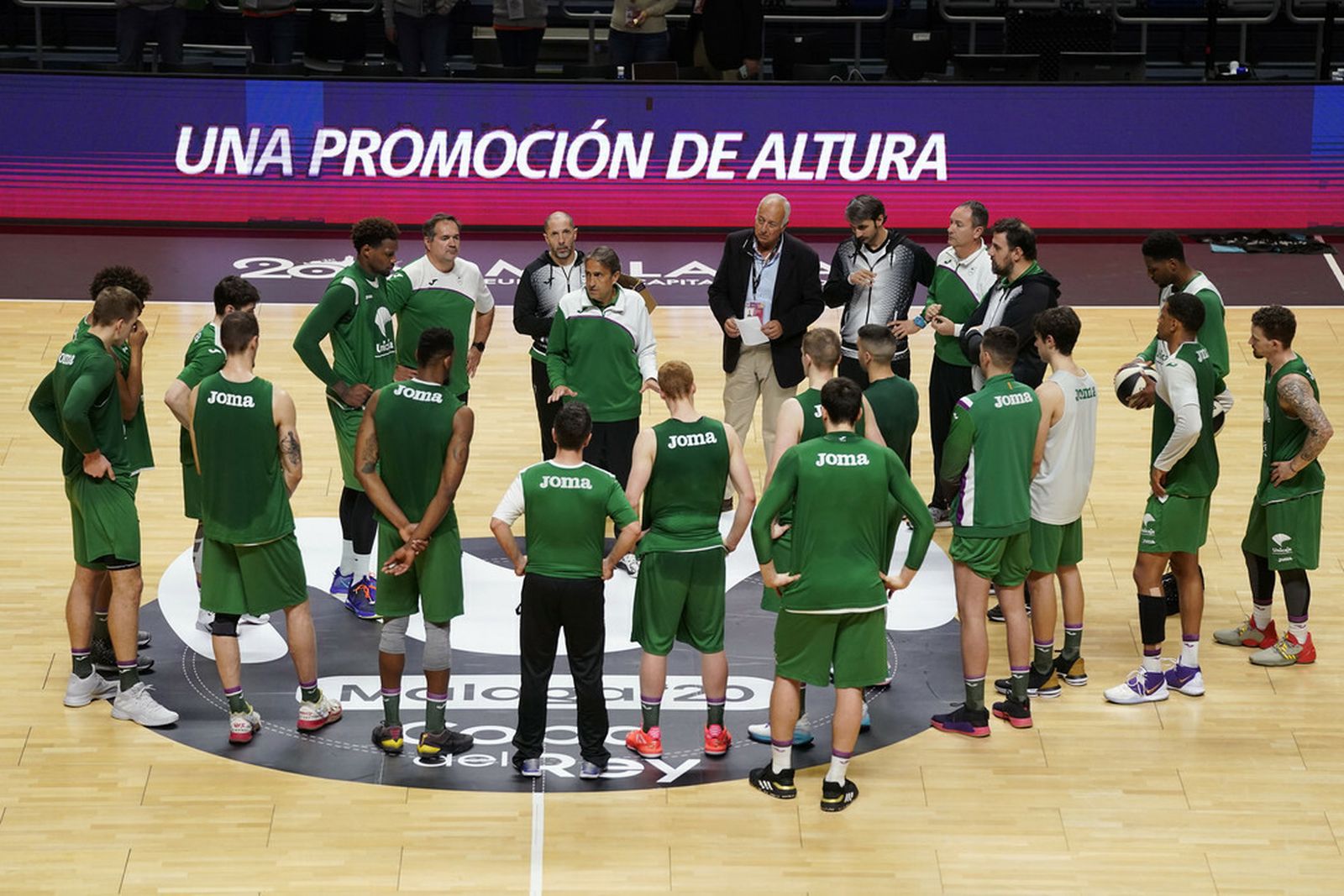 Las fotos de cómo está el Carpena para la Copa del Rey