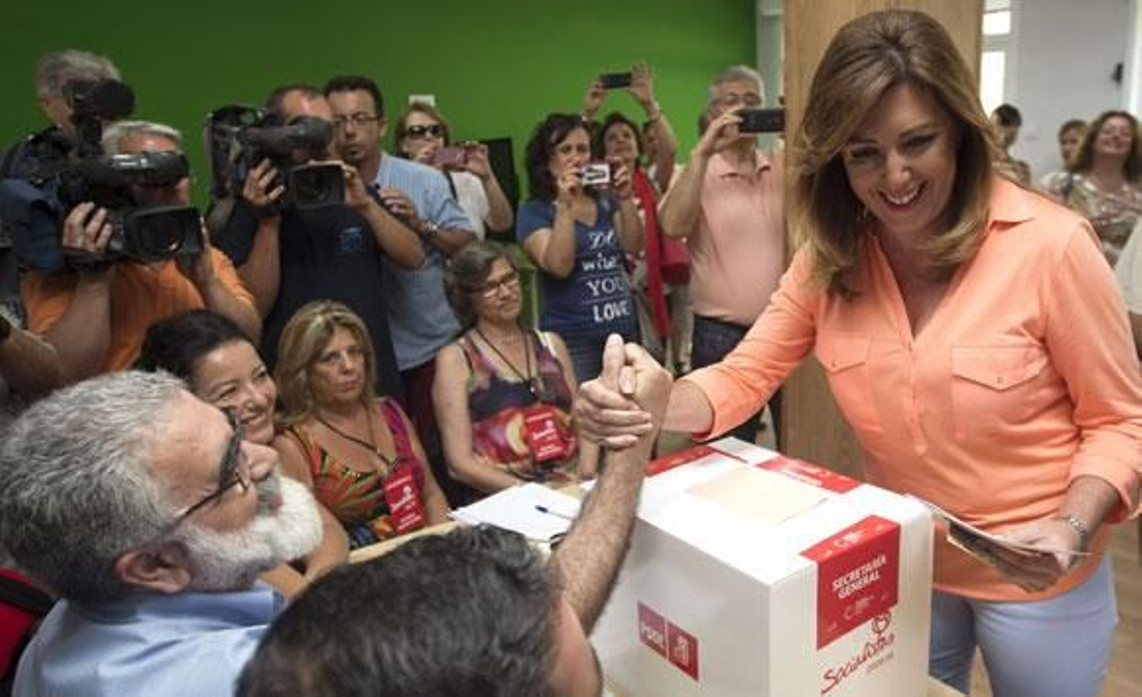 Susana Díaz: "Lo más importante es hacer un buen congreso"