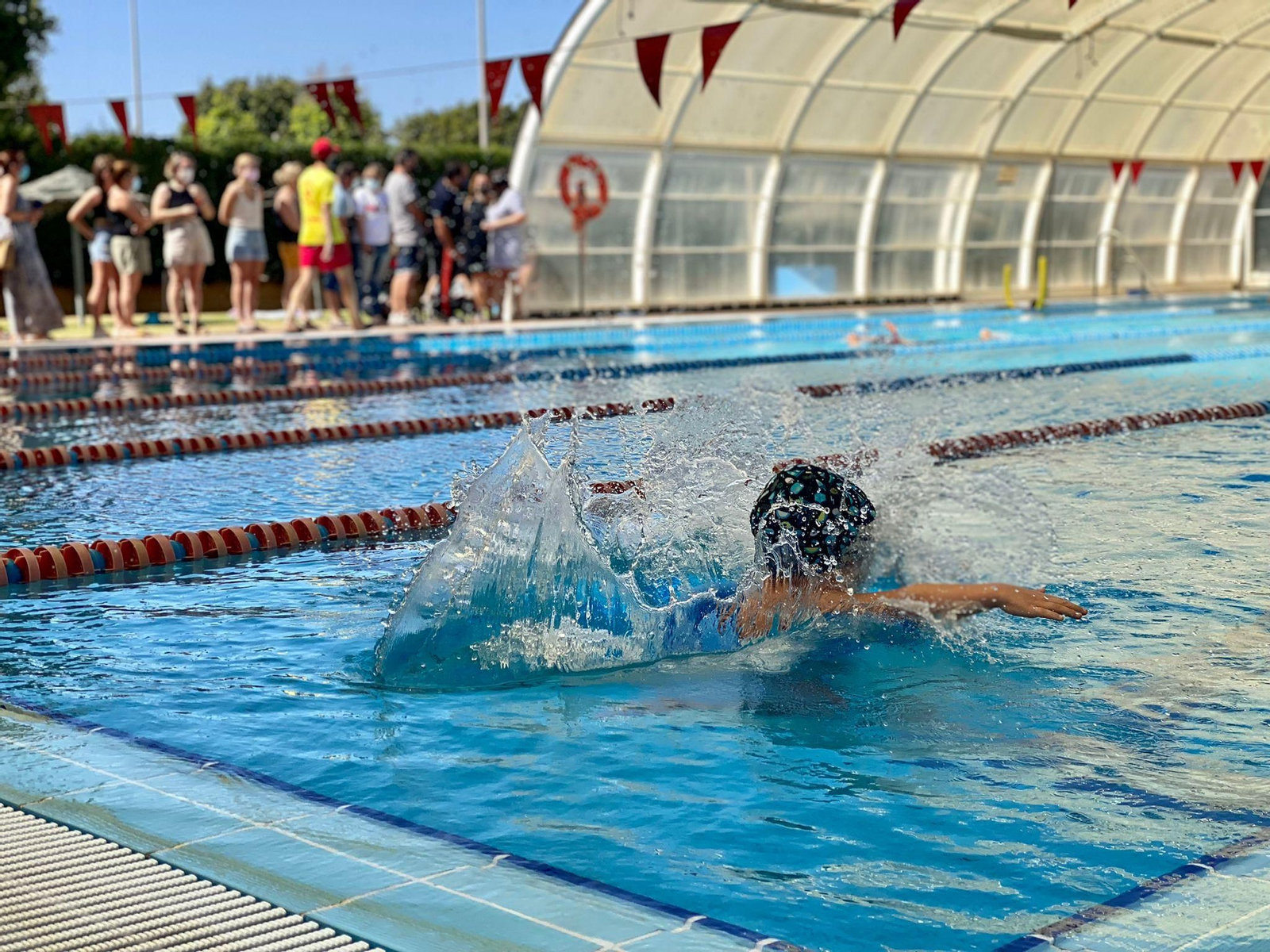 La piscina de Las Cabañuelas recibe este lunes a sus primeros cursillistas La piscina de Las Cabañuelas recibe este lunes a sus primeros cursillistas