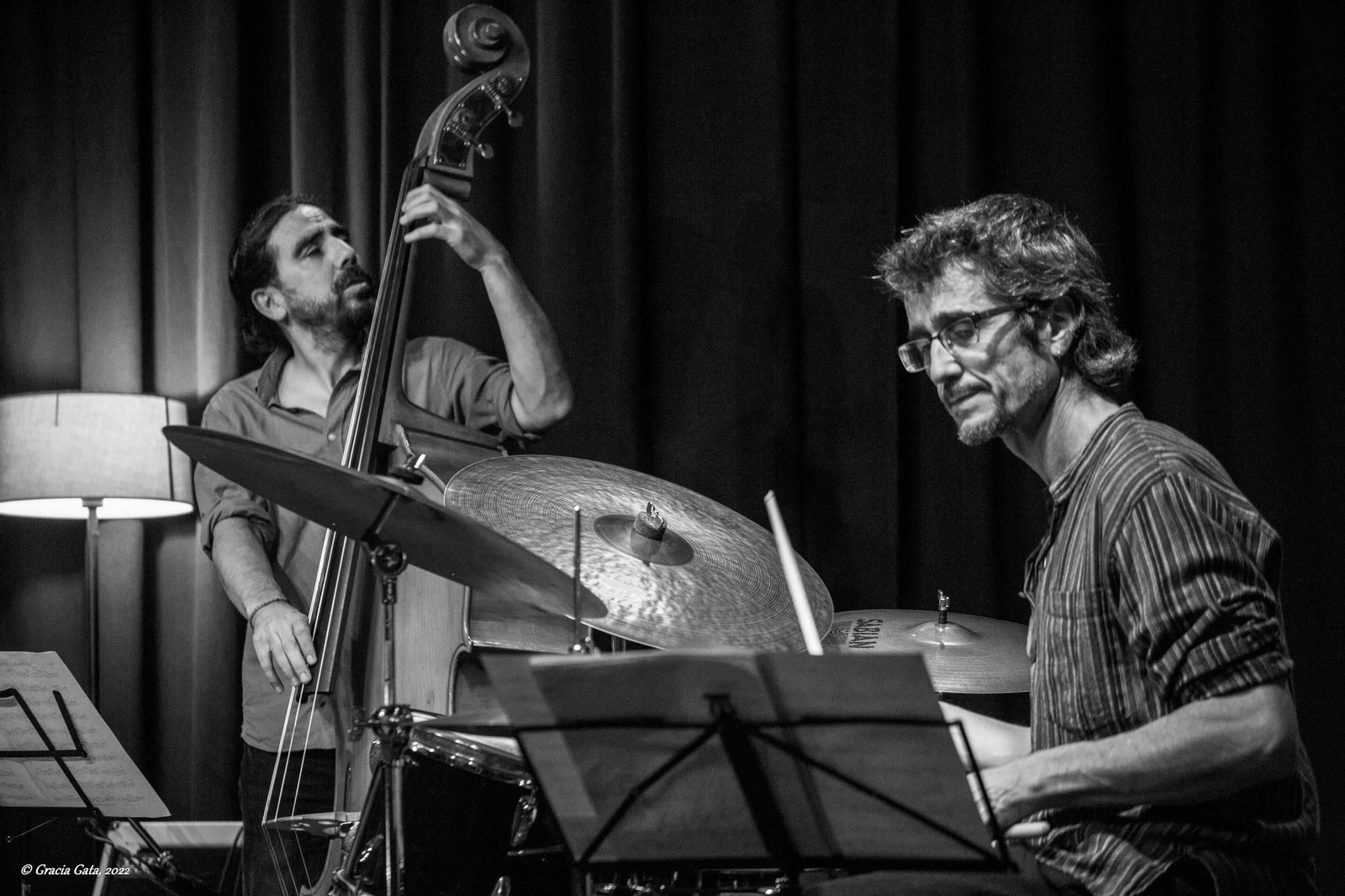 Javier Delgado y Nacho Megina en Assejazz.