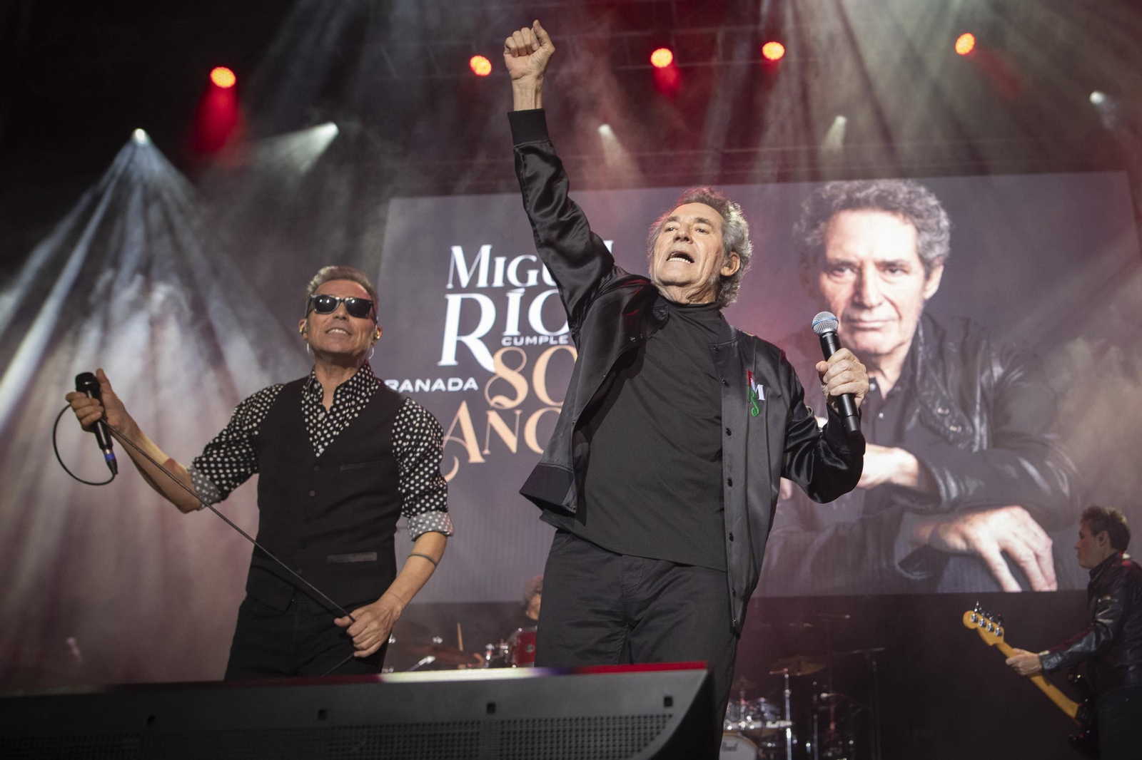 Miguel Ríos celebra su 80 cumpleaños en un concierto junto con Los Ángeles, 091, Lagartija Nick o Niños Mutantes en la plaza de toros