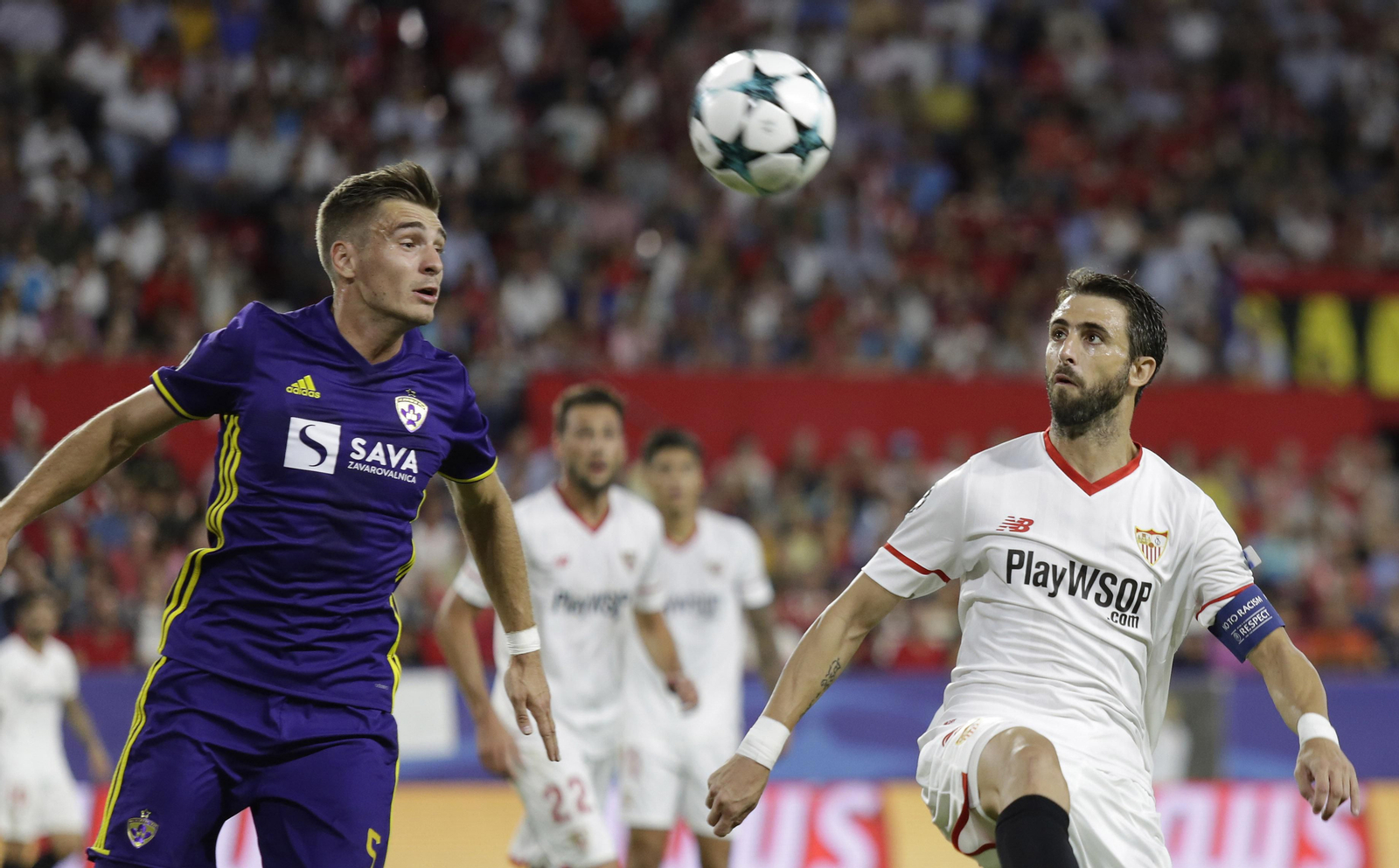 Las imágenes del Sevilla-Maribor