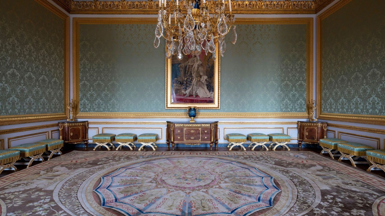 Otro de los aposentos privados de la última monarca del Antiguo Régimen.