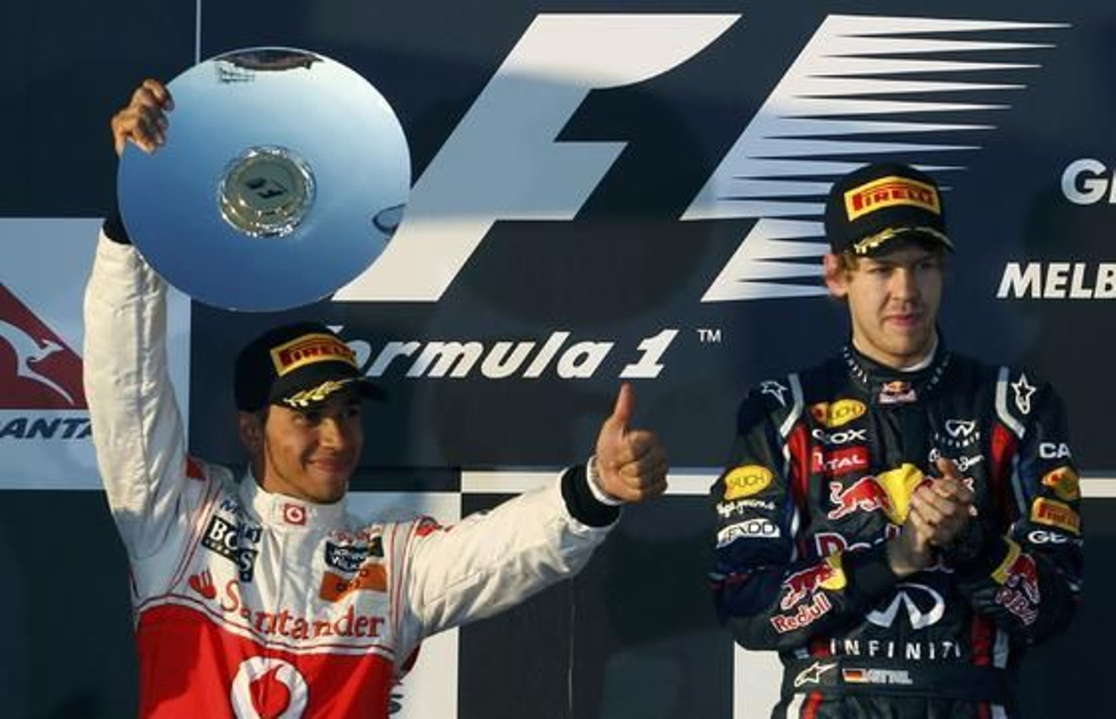 Foto: EFE/ ReutersVettel consigue su primera victoria en el Mundial de Fórmula 1.