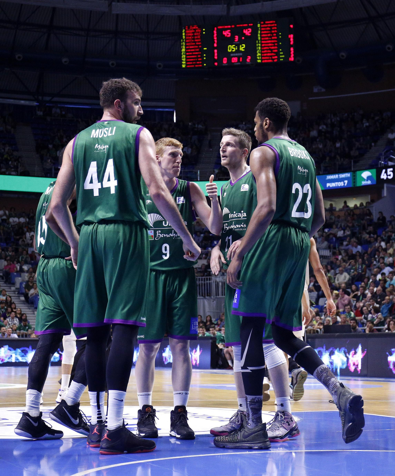 Los cinco años de Adam Waczynski en el Unicaja, en fotos
