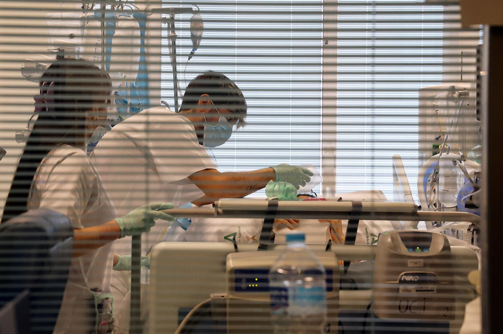 Imágenes de la UCI del Hospital Infanta Elena en Huelva