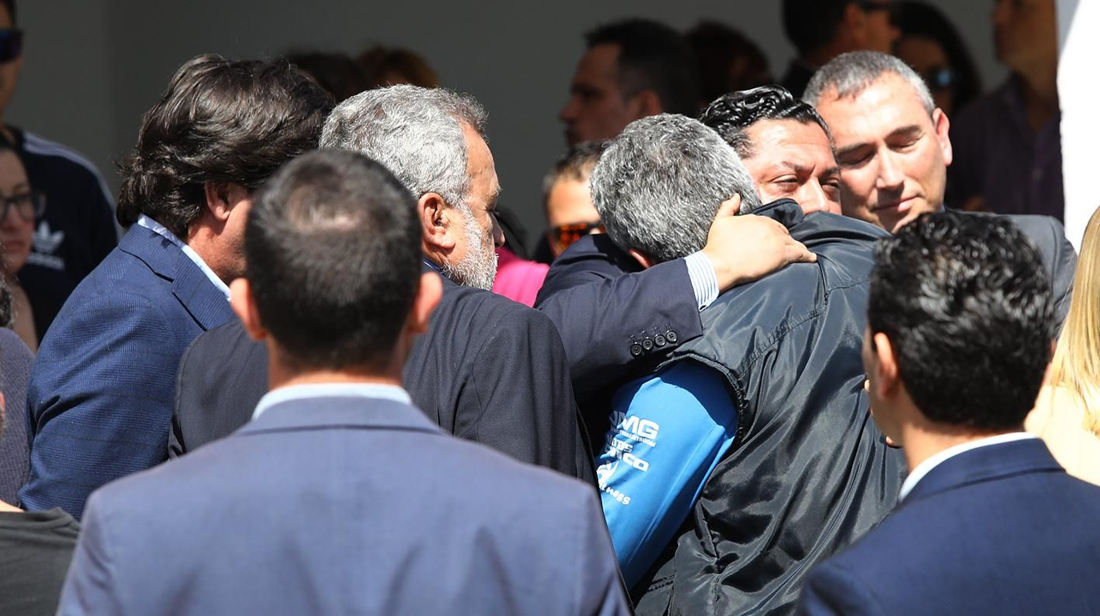 Imágenes del funeral en Rota por el joven Marcos Garrido, fallecido en el 'Circuito de Jerez?