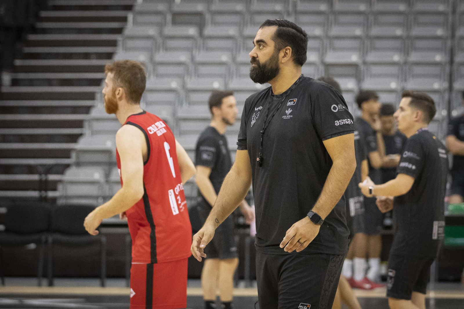 Las mejores imágenes del primer entrenamiento del Covirán Granada