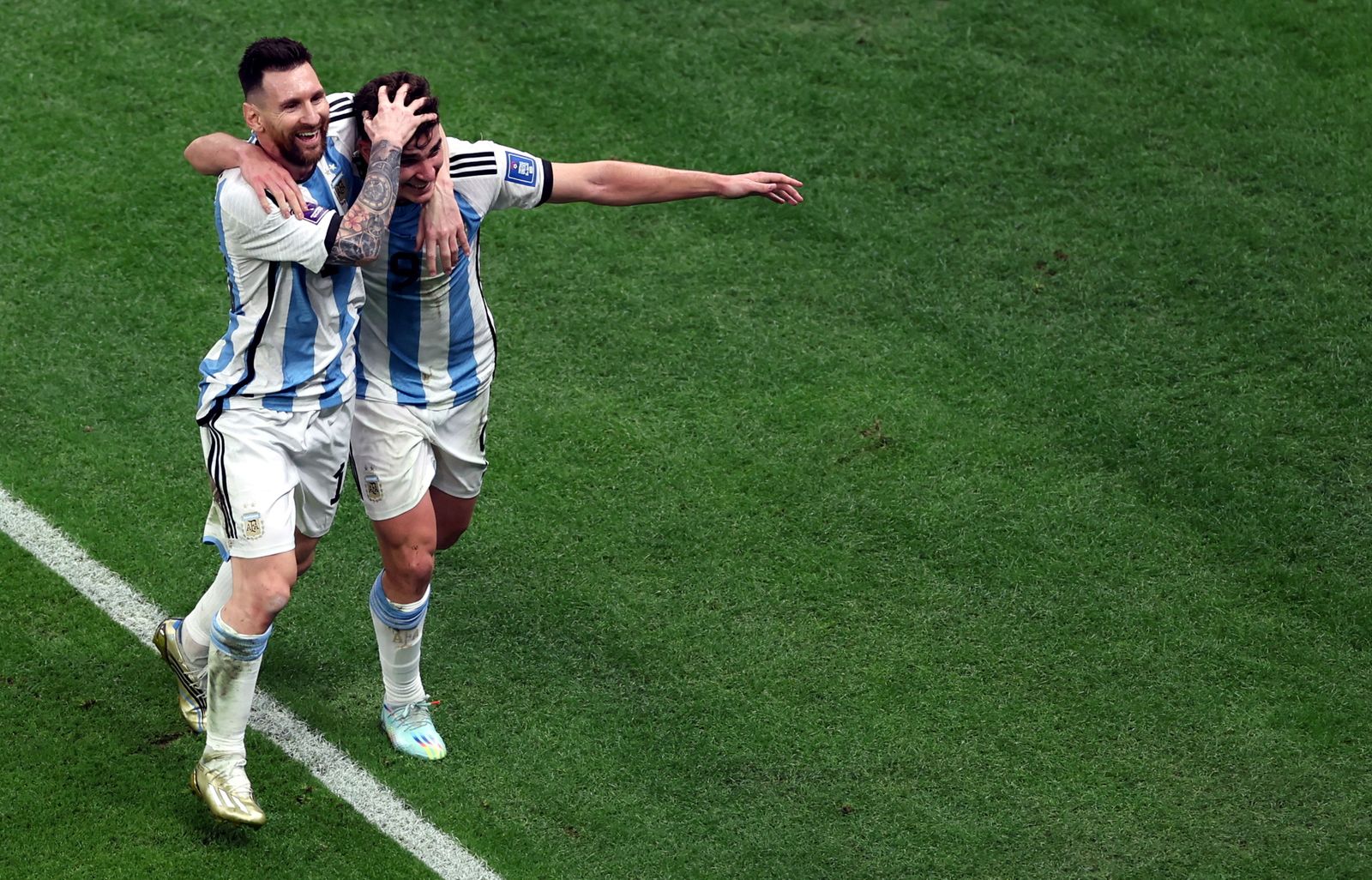 Las fotos de Messi contra Croacia