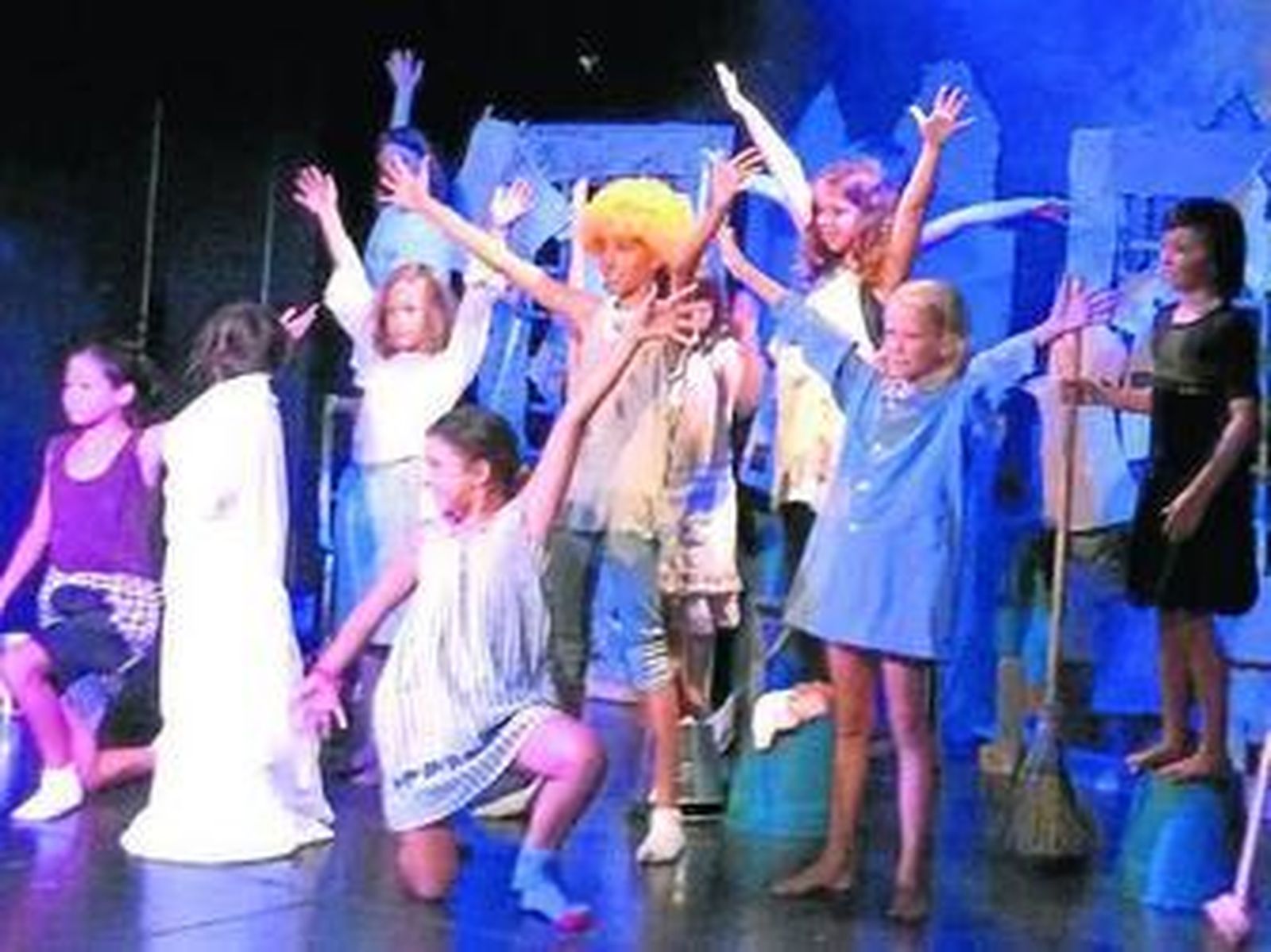 Imagen de un taller infantil en Blac Box Teatro