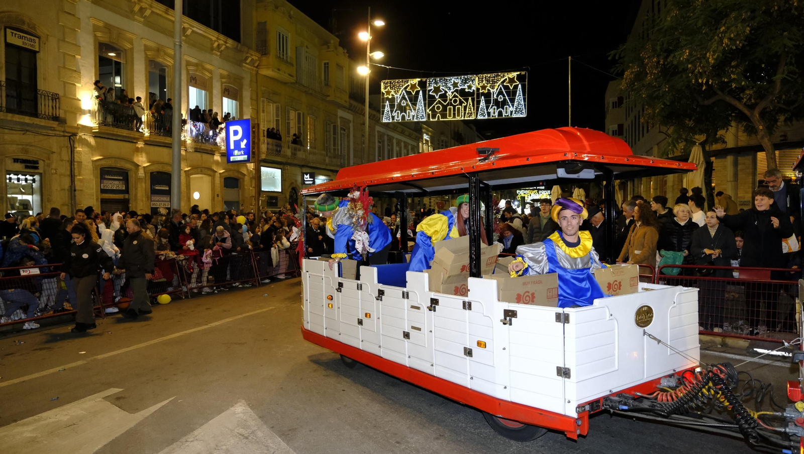 La Cabalgata de Reyes Magos de Almería, en imágenes