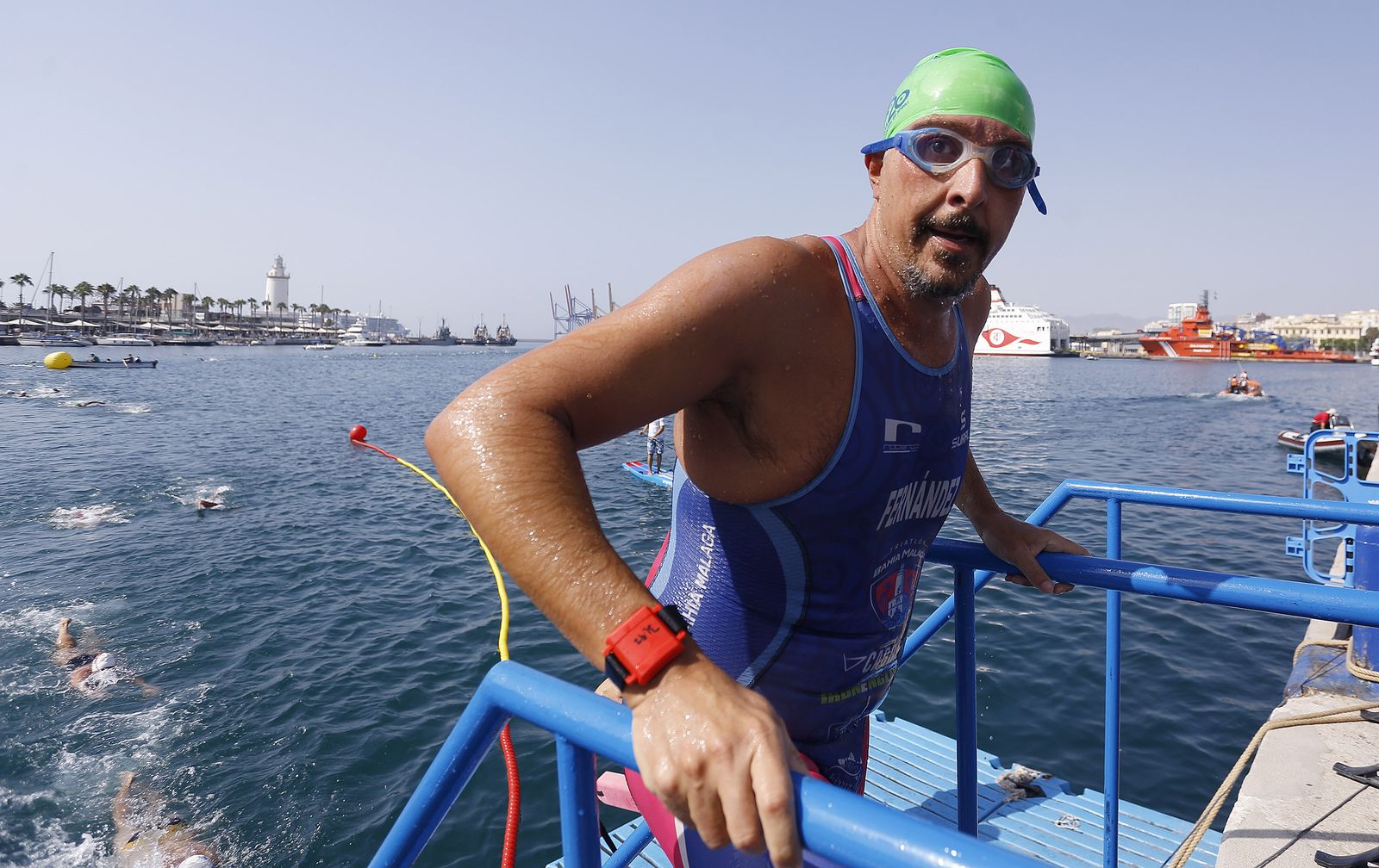 Fotos de la 60ª Travesía a Nado del Puerto de Málaga