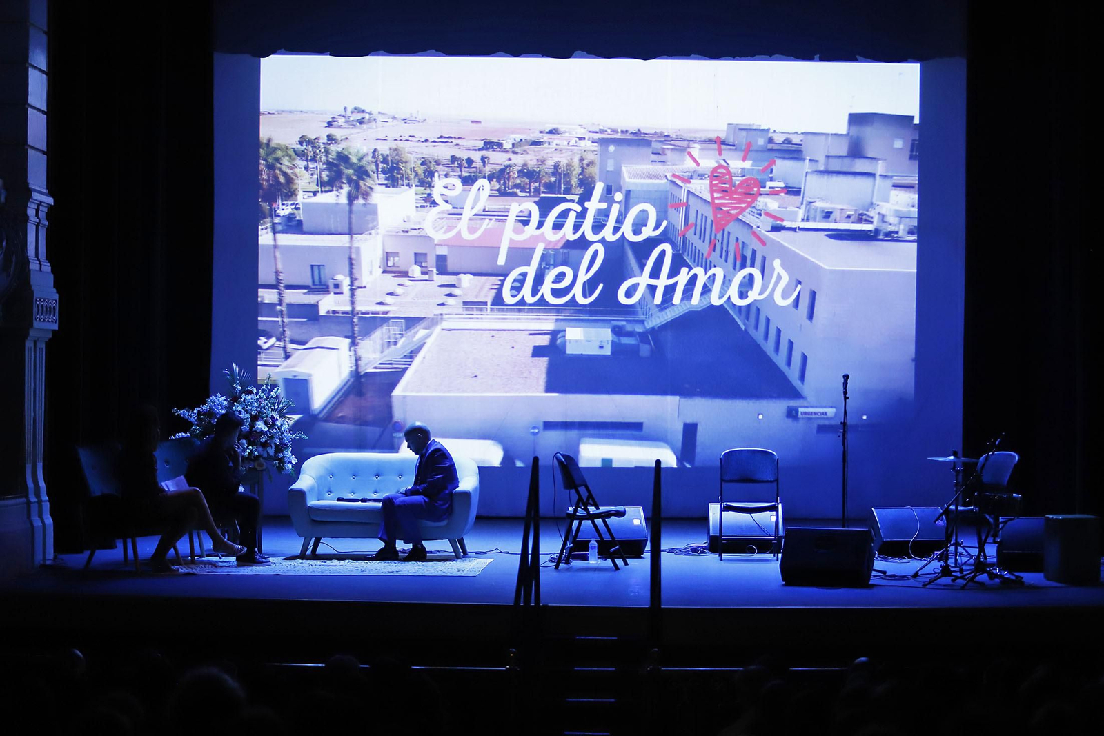 Imágenes de la presentación del proyecto 'El patio del amor'