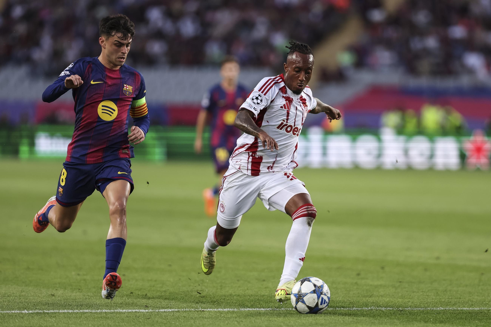 Las fotos del Barcelona-Olympiacos