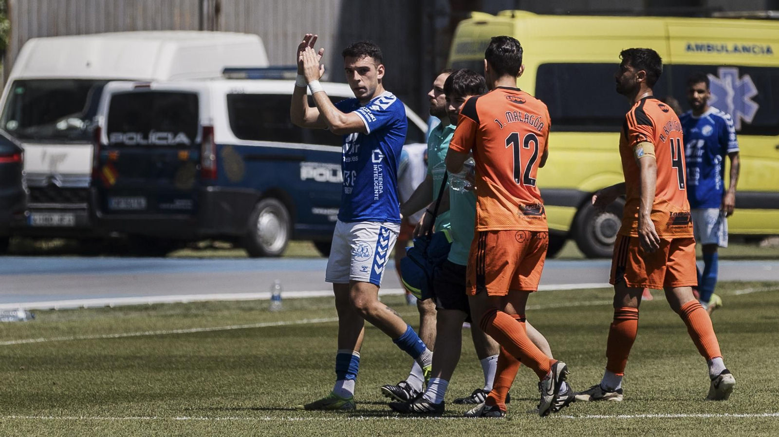 Las imágenes del derbi entre Xerez DFC y Xerez CD en Chapín