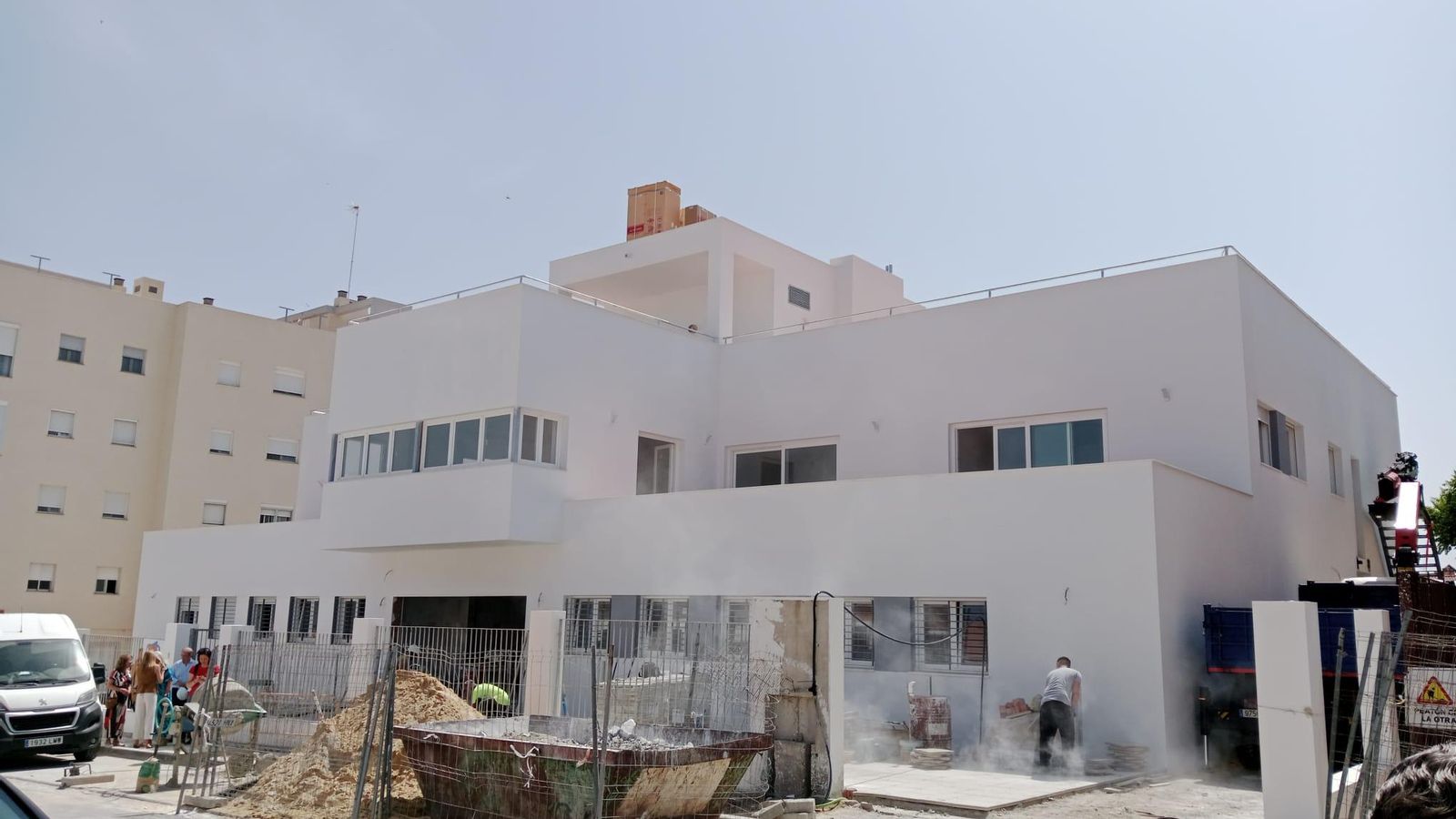 El nuevo centro de Párkinson, que ya se muestra casi terminado, en San Fernando El nuevo centro de Párkinson, que ya se muestra casi terminado, en San Fernando