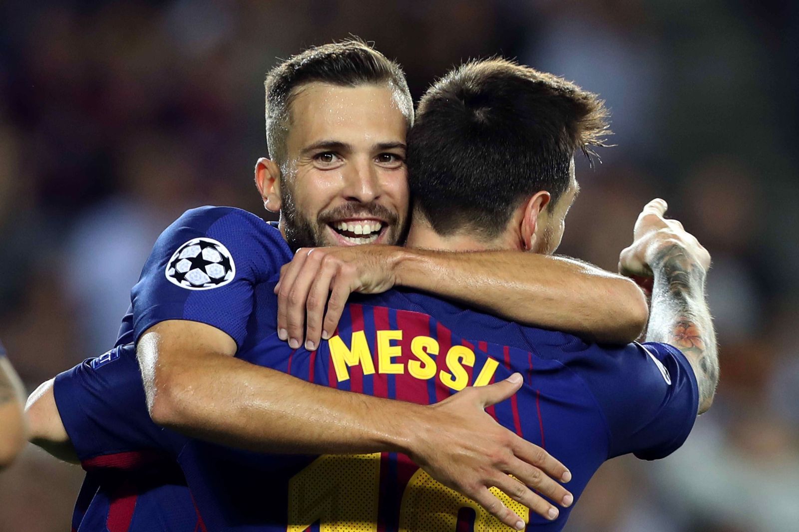 El Barcelona-Juventus, en imágenes