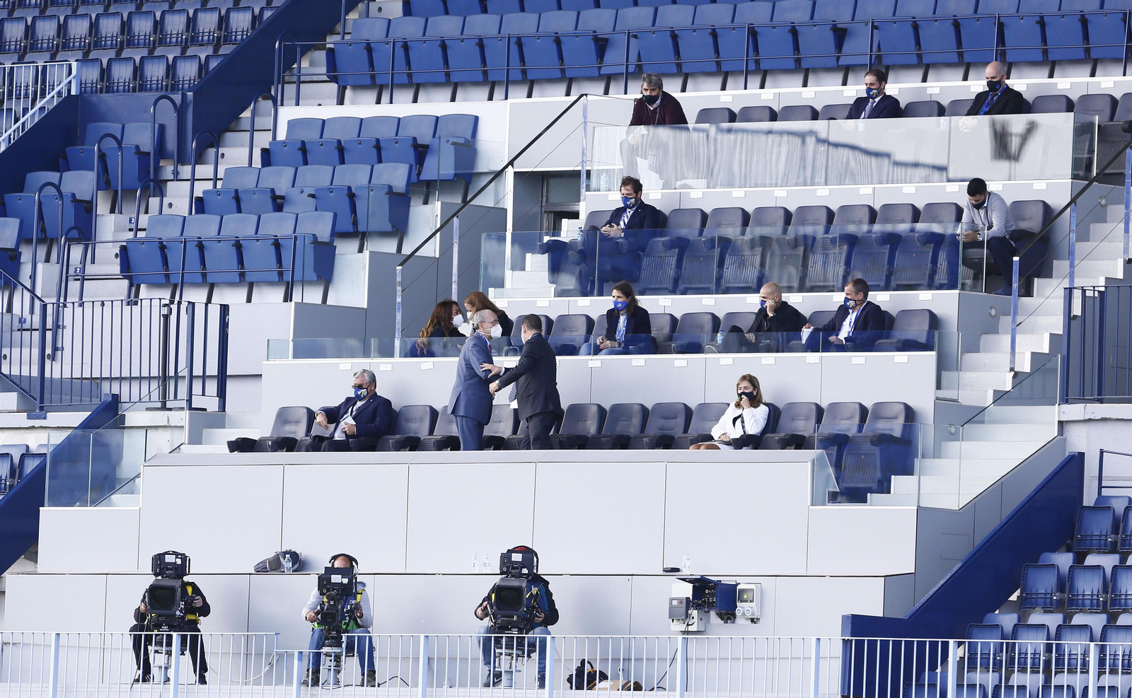 Las fotos del Málaga - Leganés
