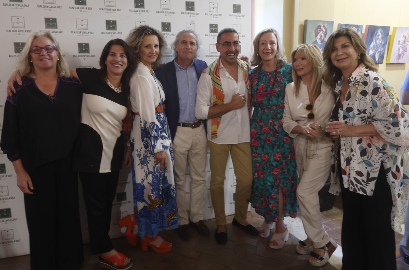 Inauguración de la exposición por del 30 aniversario Del Real Club de Golf