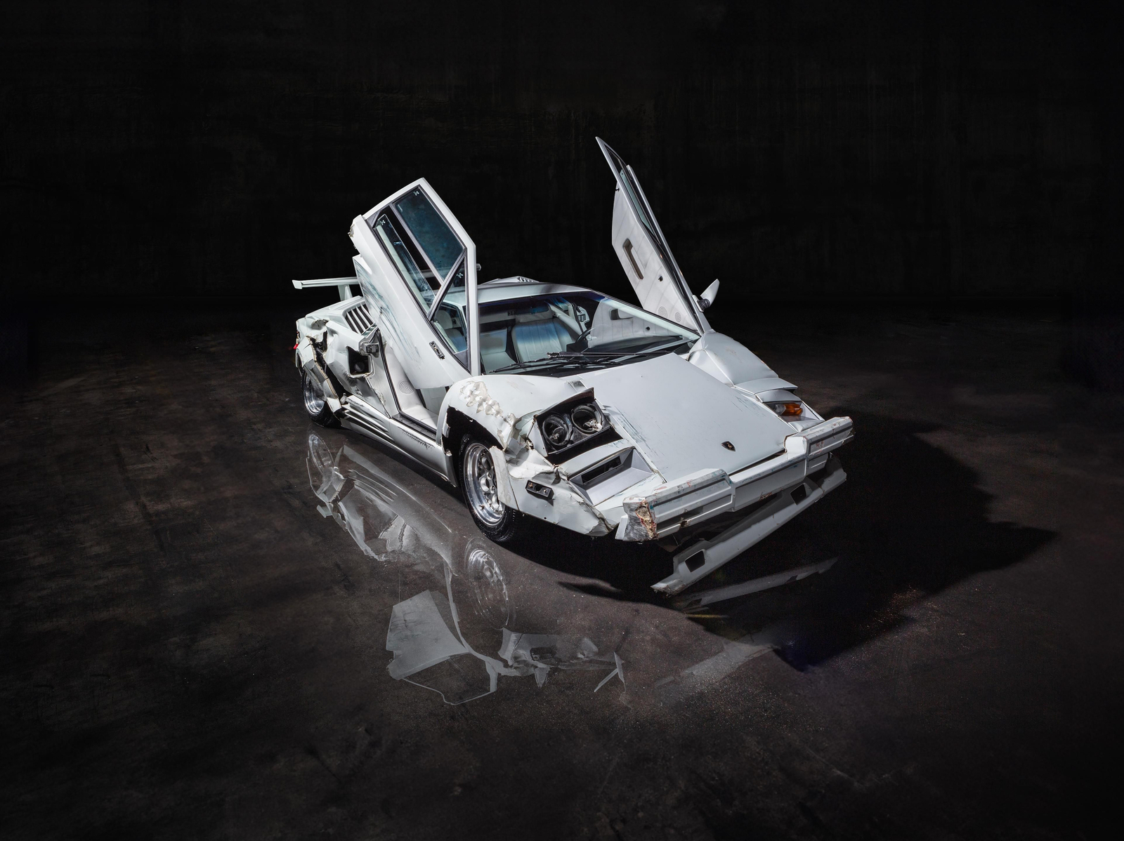 Las imágenes del Lamborghini Countach 25th Anniversary de la película 'El Lobo de Wall Street'