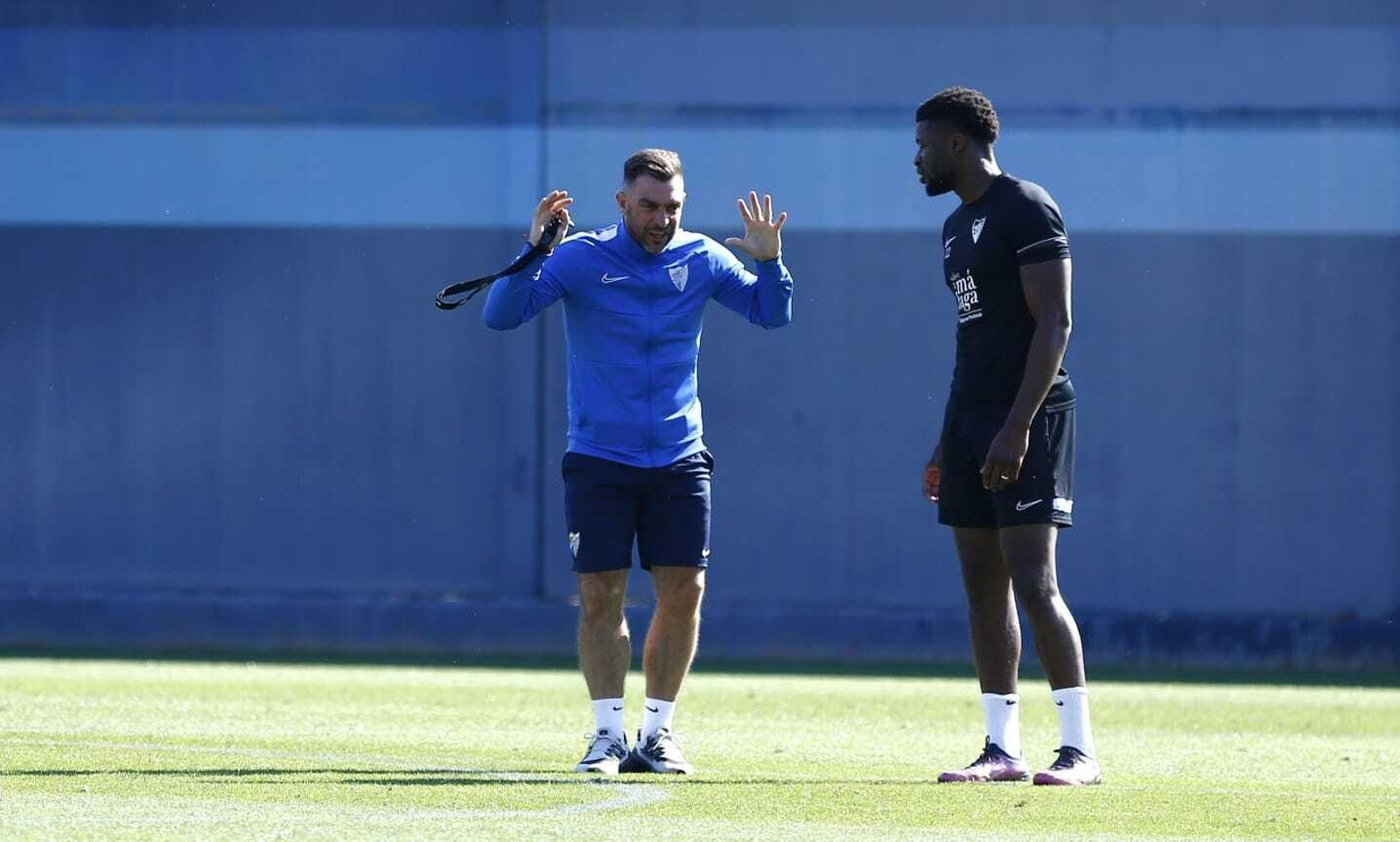 Las fotos del entrenamiento del Málaga CF antes de la visita del Oviedo