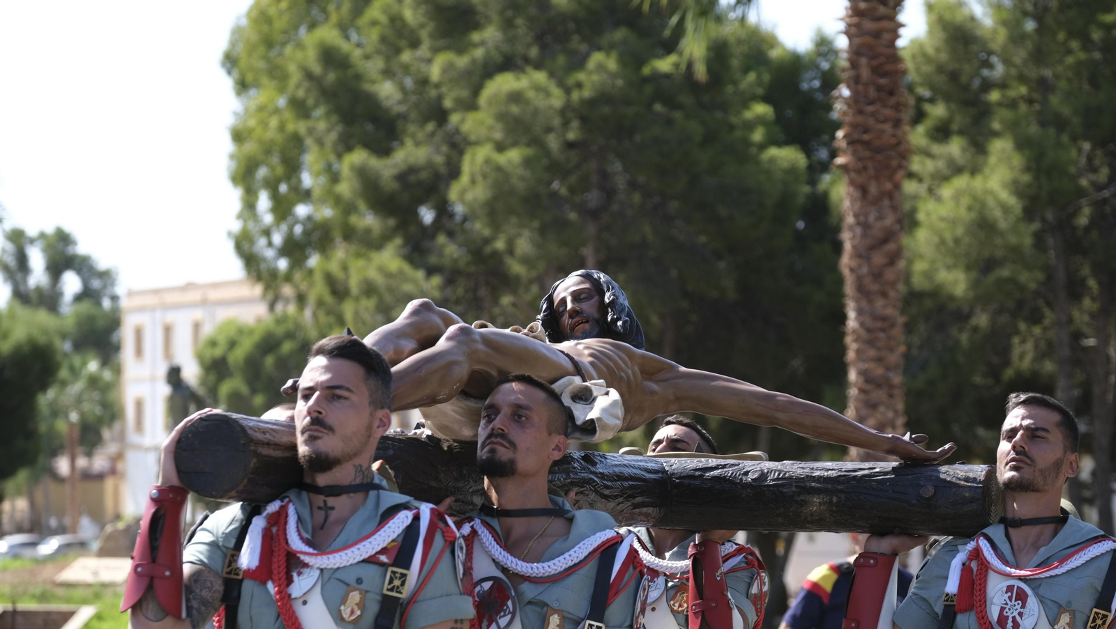 Imágenes del 102 aniversario de La Legión en Almería