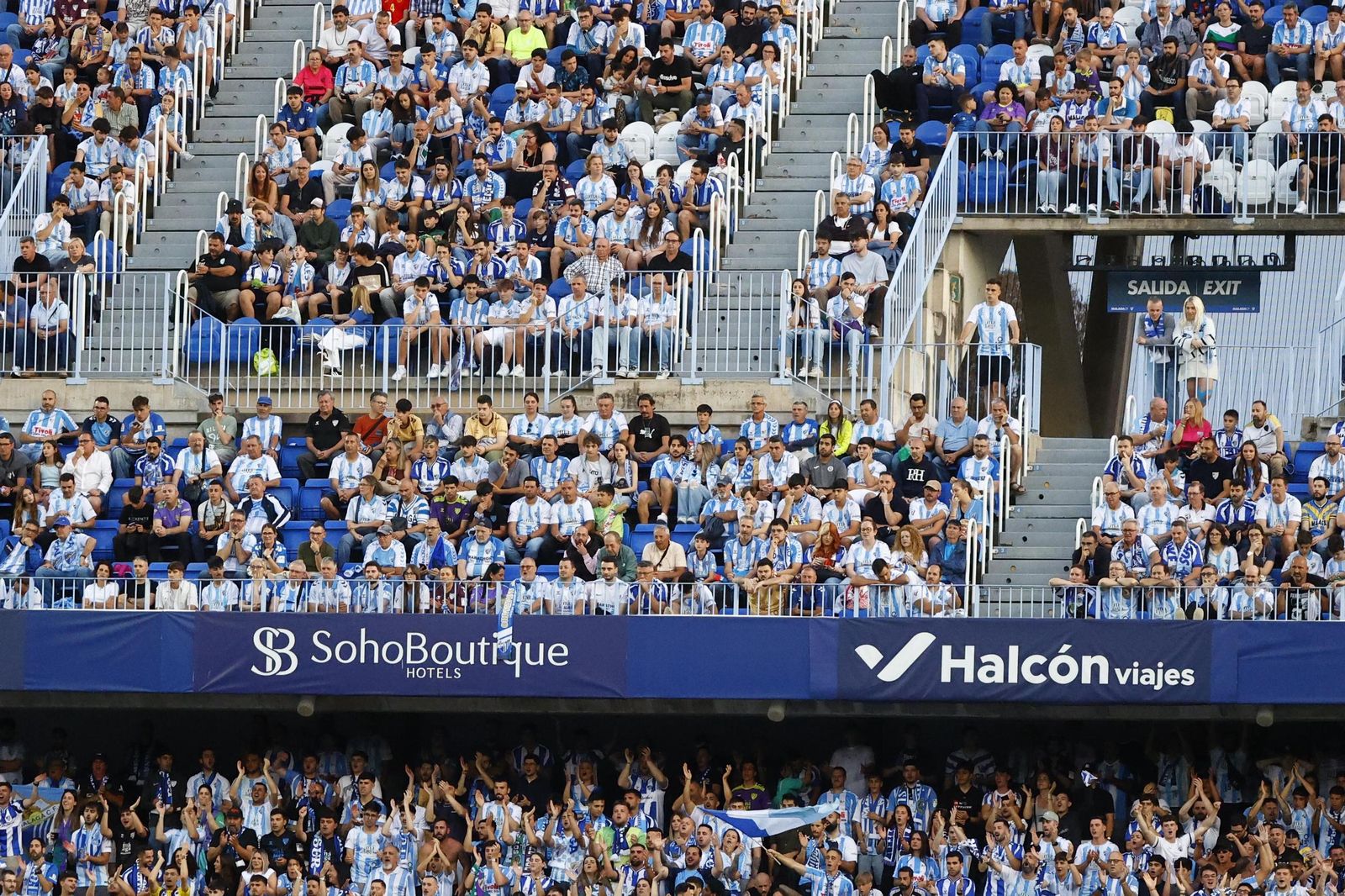 Búscate en La Rosaleda en el Málaga-Sporting