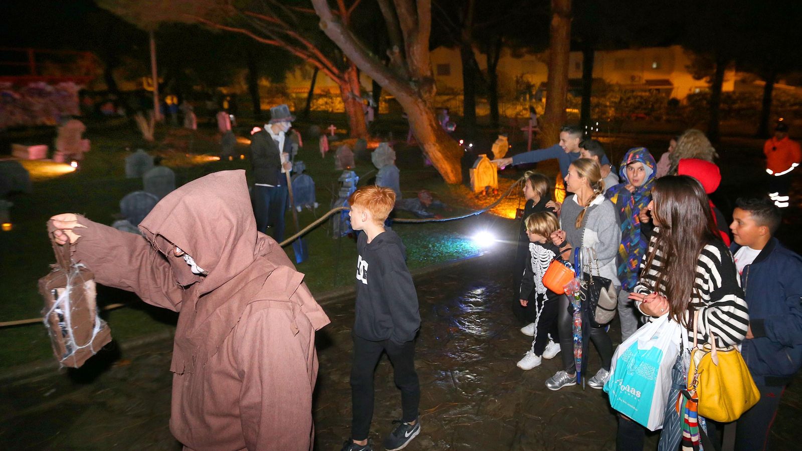 Actividades en el parque de Santa Ana de Chiclana en años anteriores.