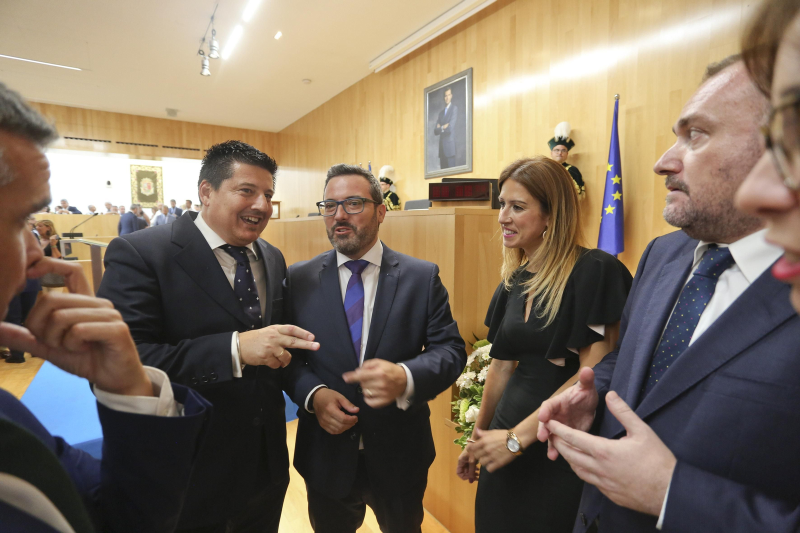 Las fotos del Pleno de la constitución de la Diputación de Málaga