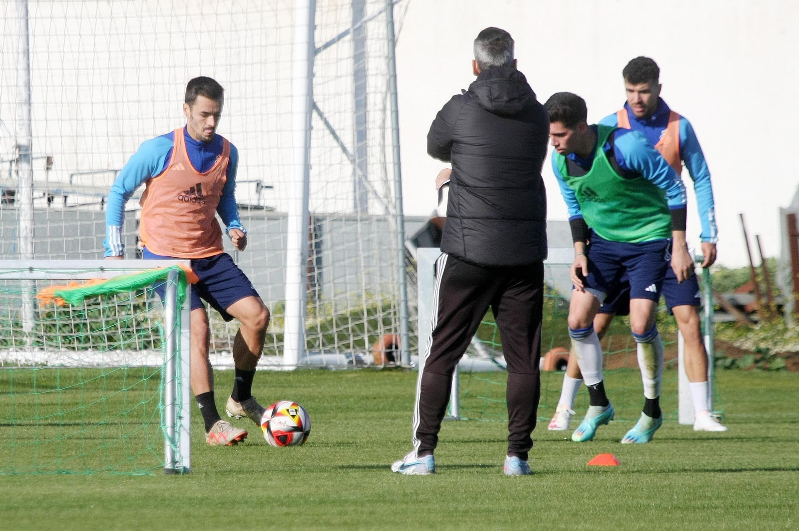 Entrenamiento del Recreativo de Huelva en imágenes
