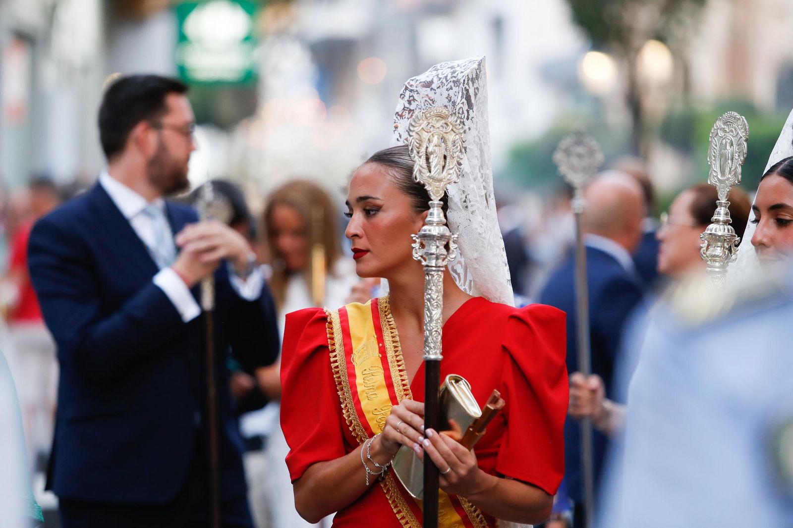 Procesión de la Virgen de la Palma, en imágenes
