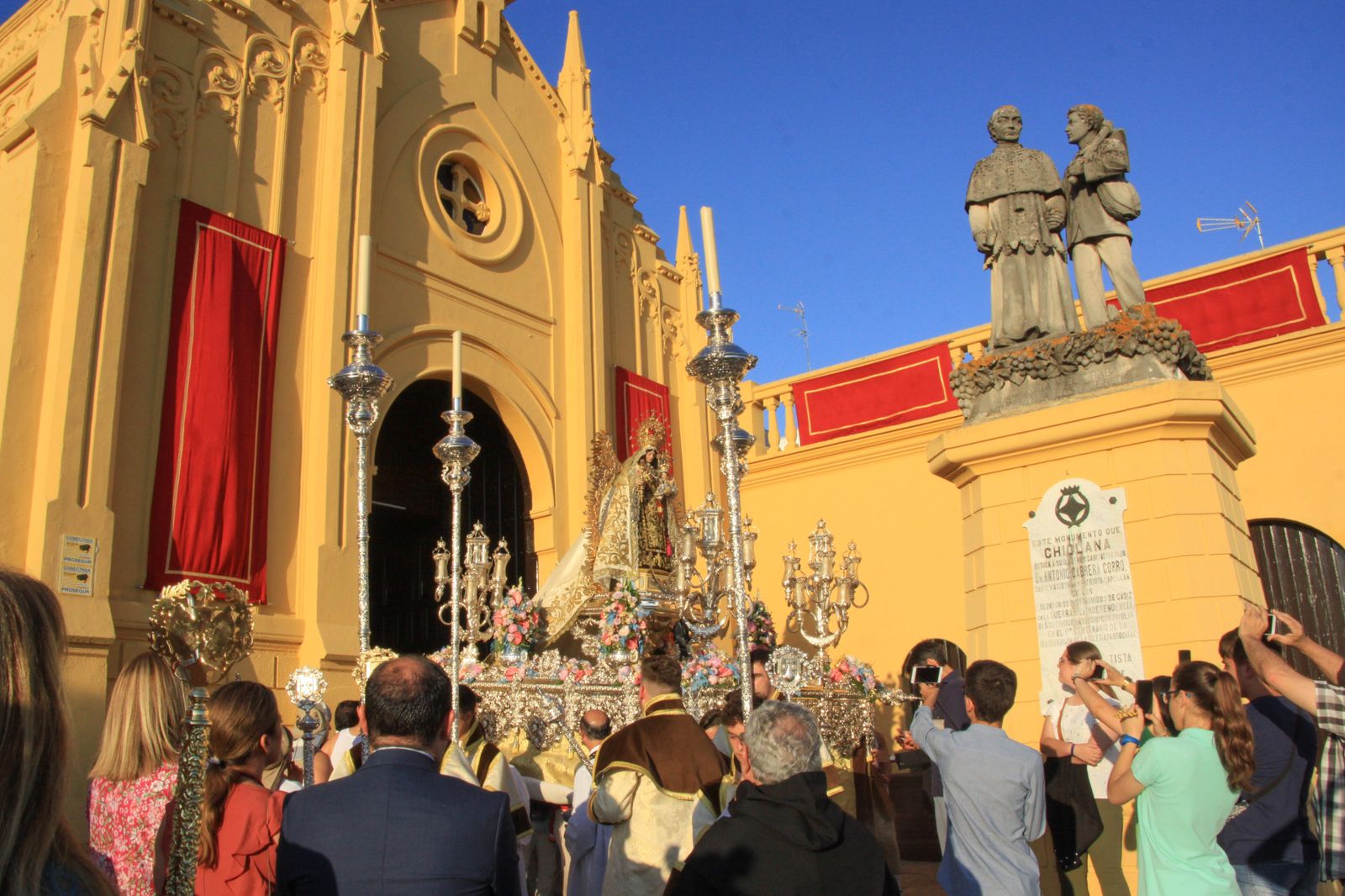 Este año no se celebrará la procesión de la Virgen del Carmen por las calles de Chiclana.