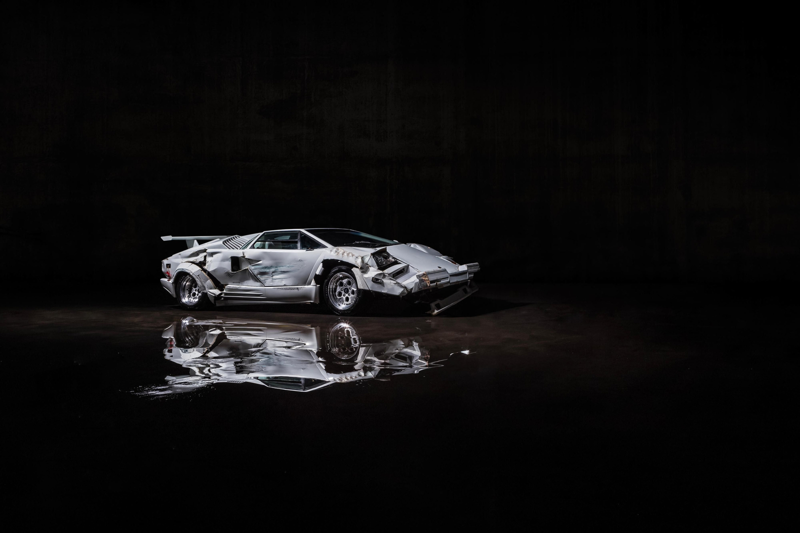 Las imágenes del Lamborghini Countach 25th Anniversary de la película 'El Lobo de Wall Street'