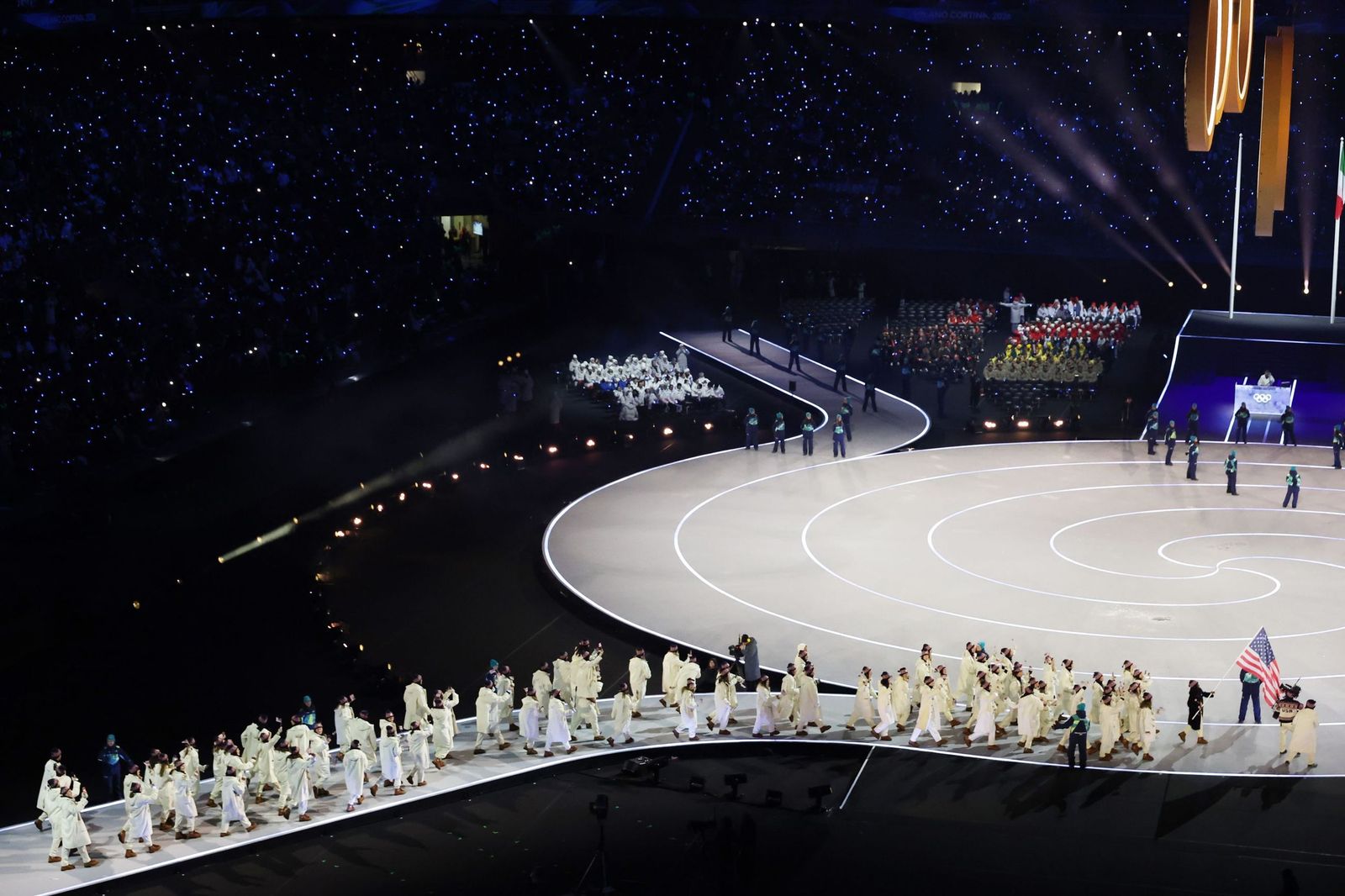 Las fotos de la inauguración de los Juegos Olímpicos de invierno de 2026